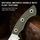 KIZER Rook AEB-L Satin Micarta fixpengés
