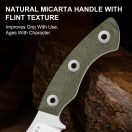 KIZER Rook AEB-L Satin Micarta fixpengés - 1090A4