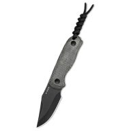 KIZER Azo Drop Bear Clip Point Fixed Micarta fixpengés