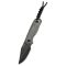 KIZER Azo Drop Bear Clip Point Fixed Micarta fixpengés - 1092A1