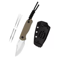 KIZER Drop Bear Fix AEB-L Satin Brown G-10 Fixpengés