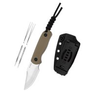 KIZER Drop Bear Fix AEB-L Satin Brown G-10 Fixpengés - 1092A2