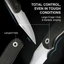 KIZER Drop Bear Fix S45VN Satin Richlite Fixpengés - 1092A3