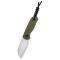 KIZER Azo Drop Bear Sheepfoot Fixed OD G-10 fixpengés
