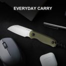 KIZER Azo Drop Bear Sheepfoot Fixed OD G-10 fixpengés