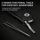 KIZER Drop Bear Fix M390 Satin CF Fixpengés - 1094A3