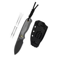 KIZER Drop Bear Fix S45VN Matte DLC Ultra Micarta Fixpengés