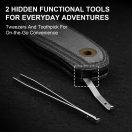 KIZER Drop Bear Fix S45VN Matte DLC Ultra Micarta Fixpengés - 1094A4