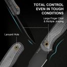 KIZER Drop Bear Fix S45VN Matte DLC Ultra Micarta Fixpengés - 1094A4