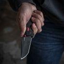 SOG Trident At Black-Red Tanto zsebkés - 11-12-04-41