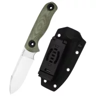 KIZER Drop Bear Fix 3 Green Micarta Fixpengés