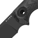 KIZER Drop Bear Fix 3 AllBlack Micarta Fixpengés