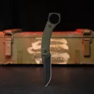 KIZER Billy Bones OD Green karambit 