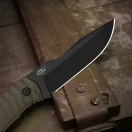 KIZER Billy Bones OD Green karambit 