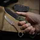 KIZER Billy Bones OD Green karambit 