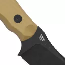 KIZER Bulldog Fix Brown G-10 Black Stonewash fixpengés