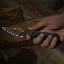 KIZER Bone Copper Damascus fixpengés