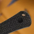 KIZER Bone Copper Damascus fixpengés - 1122A2