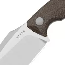 KIZER Cabox II Brown Micarta karambit - 1128A2