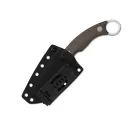 KIZER Cabox II Brown Micarta karambit - 1128A2
