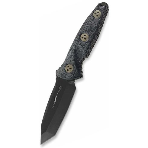 MICROTECH Socom Alpha Mini T/E BLK DLC CF Signature series taktikai kés