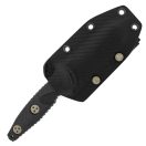MICROTECH Socom Alpha Mini T/E BLK DLC CF Signature series taktikai kés - 114M-1DLCCFS