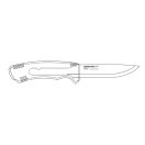 MORAKNIV Bushcraft Desert Camo vadászkés