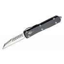 MICROTECH Ultratech Warhound Stonewash Black SS OTF rugós bicska - 119W-10S
