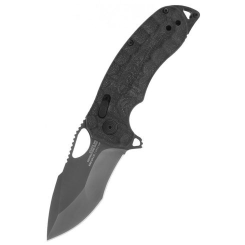 SOG Kiku XR LTE Blackout Micarta zsebkés - 12-27-04-57