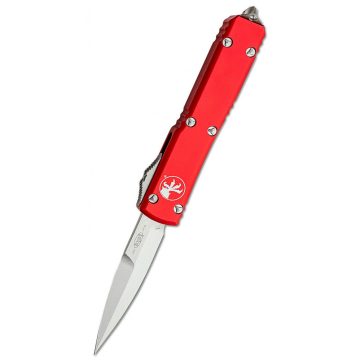 MICROTECH Ultratech Bayonet Grind Red OTF rugós bicska - 120-10RD