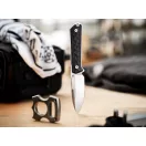 BÖKER Kiboku Richlite Black fixpengés kés - 120516