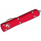 MICROTECH Ultratech S/E Stonewash Standard Red OTF rugós bicska