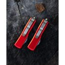 MICROTECH Ultratech S/E Stonewash Standard Red OTF rugós bicska