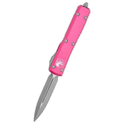 MICROTECH Ultratech D/E Apocalyptic Standard Pink OTF rugós bicska