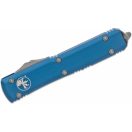 MICROTECH Ultratech D/E Stonewash Standard Blue OTF rugós bicska - 122-10BL