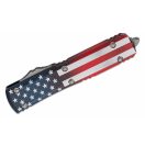 MICROTECH Ultratech D/E Apocalyptic F/S FLag SIG Series OTF rugós bicska