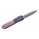 MICROTECH Ultratech D/E Apocalyptic F/S FLag SIG Series OTF rugós bicska