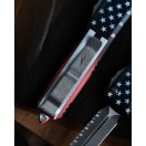 MICROTECH Ultratech D/E Apocalyptic F/S FLag SIG Series OTF rugós bicska