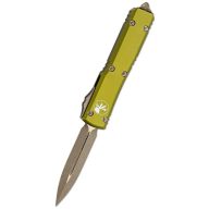 MICROTECH Ultratech D/E Apocalyptic Bronze and Green OTF rugós bicska - 122-13APOD