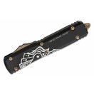 MICROTECH Ultratech Deadmans Hand BR D/E SS Apocalyptic Standard OTF rugós bicska - 122-13DMS