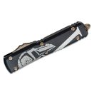 MICROTECH Ultratech Molon Labe T/E BRZ Apocalyptic Standard OTF rugós bicska - 122-13MLS