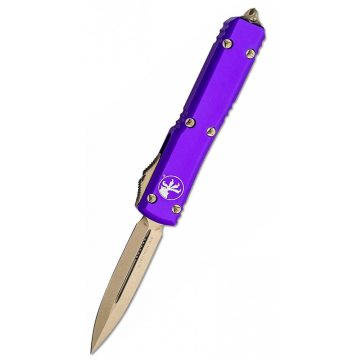   MICROTECH Ultratech D/E Bronze Standard Purple OTF rugós bicska