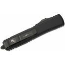 MICROTECH Ultratech D/E Black DLC Carbon Fiber Signature Series OTF rugós bicska - 122-1DLCTCFS