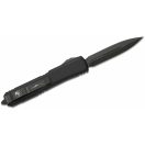 MICROTECH Ultratech D/E Black DLC Carbon Fiber Signature Series OTF rugós bicska - 122-1DLCTCFS