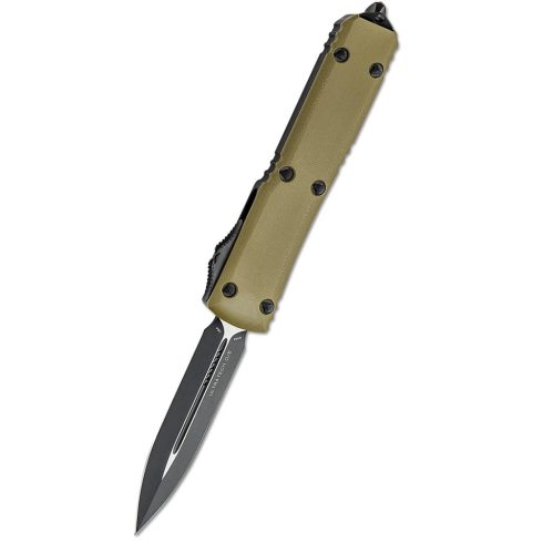 MICROTECH Ultratech D/E Signature Series OD Green G-10 Composite OTF rugós bicska