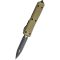 MICROTECH Ultratech D/E Signature Series OD Green G-10 Composite OTF rugós bicska - 122-1GTODS
