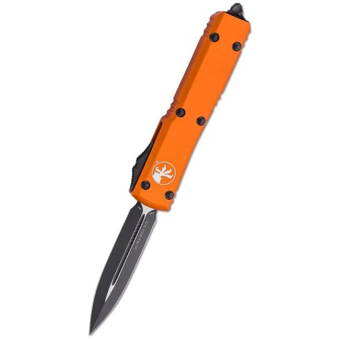 MICROTECH Ultratech D/E Black Standard Orange OTF rugós bicska