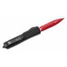 MICROTECH Ultratech D/E Sith Lord Part Serrated OTF rugós bicska