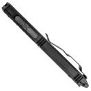 MICROTECH Ultratech D/E Black Full Serrated DLC OTF rugós bicska