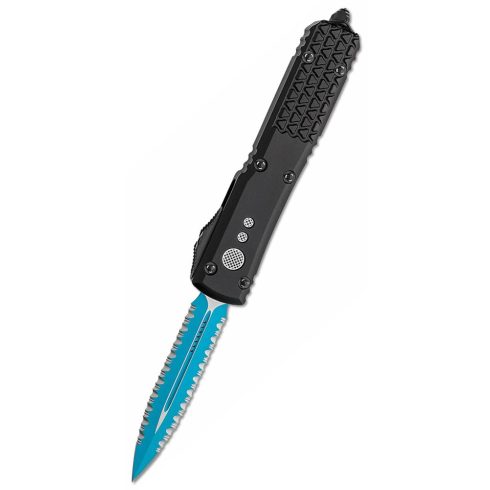 MICROTECH Ultratech D/E Jedi Knight Full Serrated OTF rugós bicska - 122-D3JK